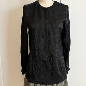 Vero Moda Black Button Up Shirt